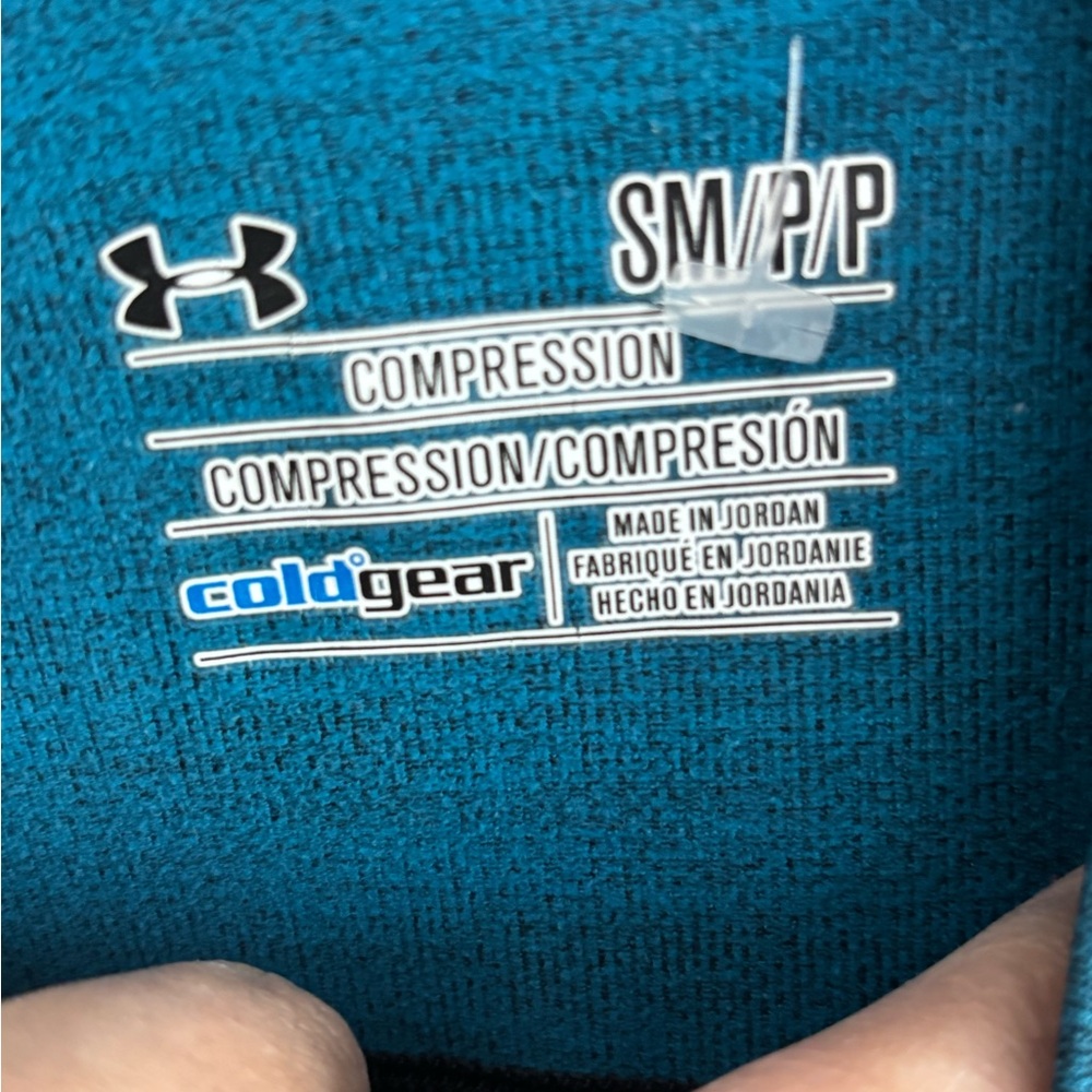 Under Armour Blue Cowl Neck Sweater
